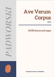 Ave Verum Corpus SATB choral sheet music cover Thumbnail